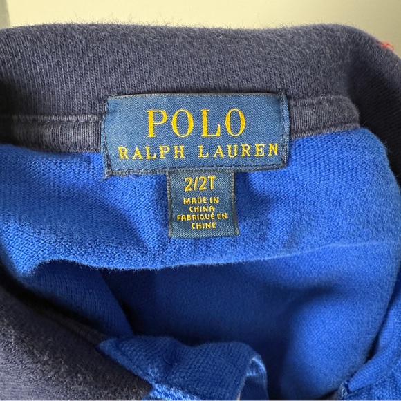Polo by Ralph Lauren Kids Royal Blue Logo Polo Shirt - Picture 6 of 7